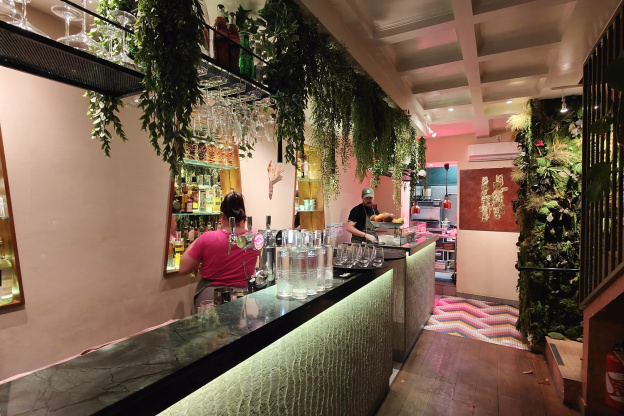 Le bar du restaurant Selva