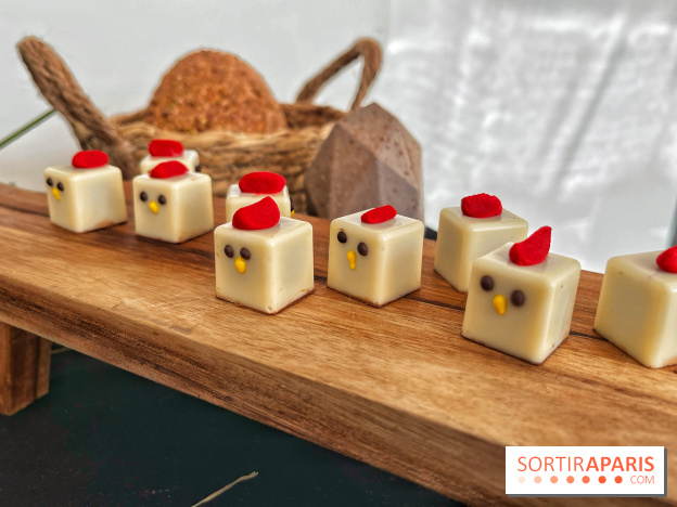 Les chocolats de Pâques géométriques 2022 de Choco au Carré