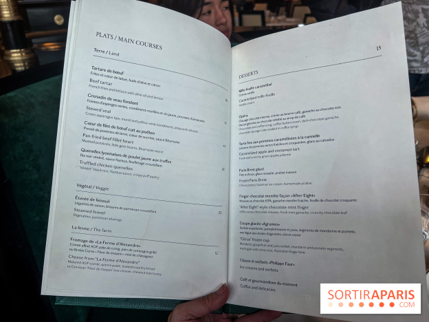 Photos : le Café de la Paix, carte et restaurant