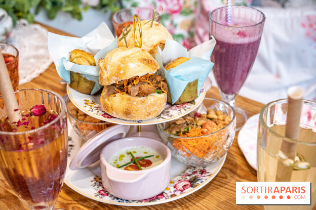 Le brunch du Jardin de Mademoiselle, les photos du menu