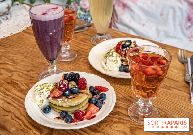 Le brunch du Jardin de Mademoiselle, les photos du menu