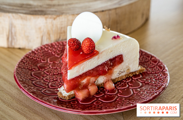 Rosa, la pâtisserie fraise rose de Claire Heitzler pour la Fête des Mères