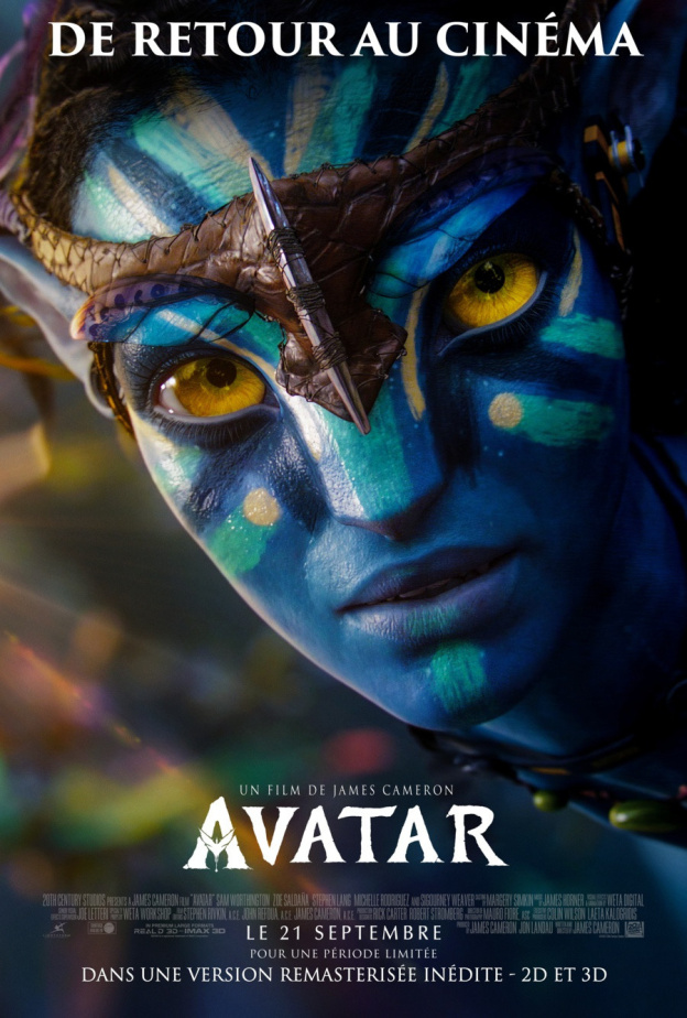 Avant le second volet, Avatar ressort au cinéma