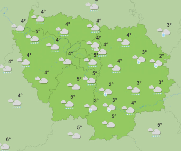 Météo : de la neige attendue en Île-de-France cette semaine ?