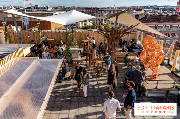 La Canopee, le Rooftop du Beffroi de Montrouge