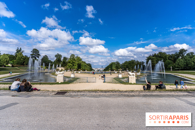 Jeux d'eau au Domaine National de Saint-Cloud
