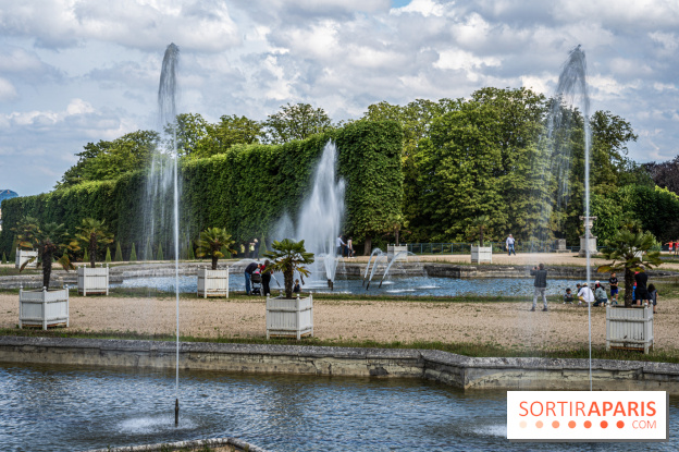 Jeux d'eau au Domaine National de Saint-Cloud