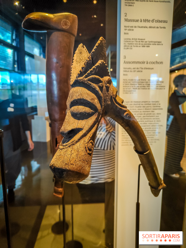 Pouvoir et prestige, art des massues du Pacifique : l'exposition du musée du Quai Branly, nos photos