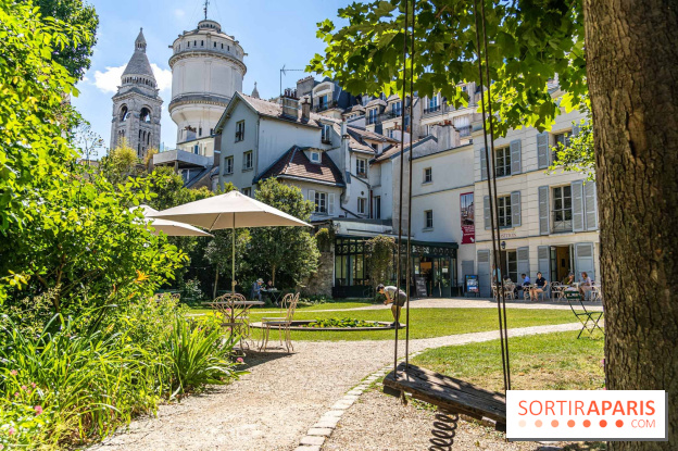 Le Café Renoir au sein du Jardin Renoir du Musée Montmartre 2022
