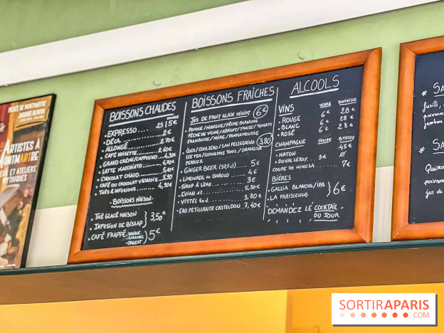 Le Café Renoir au sein du Jardin Renoir du Musée Montmartre 2022