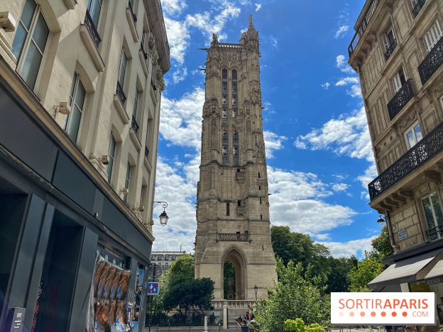Vue Paris Tour Saint Jacques