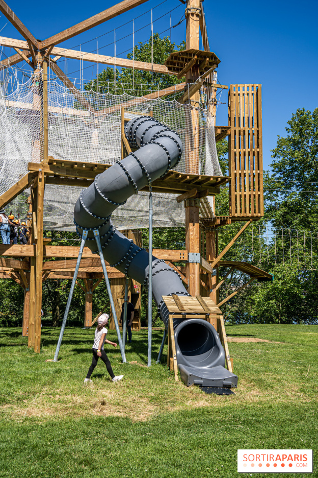 Accrocamp Créteil, les photos de l'accrobranche 