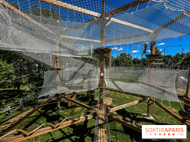 Accrocamp Créteil, les photos de l'accrobranche 