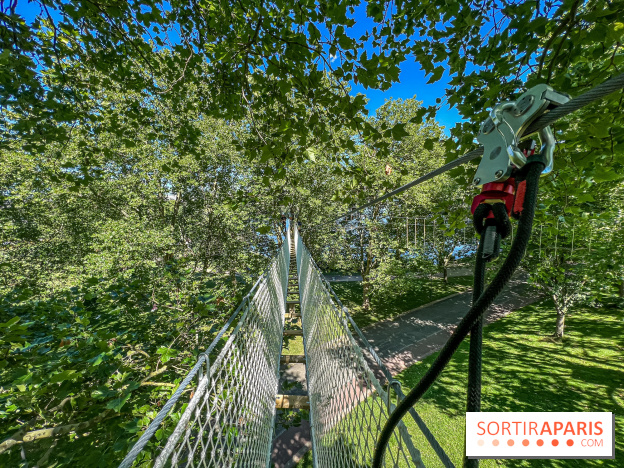 Accrocamp Créteil, les photos de l'accrobranche 