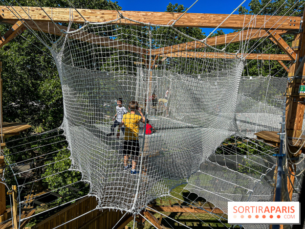Accrocamp Créteil, les photos de l'accrobranche 