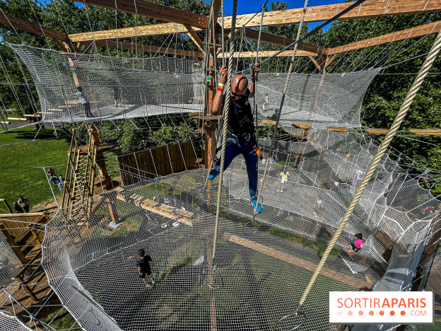 Accrocamp Créteil, les photos de l'accrobranche 
