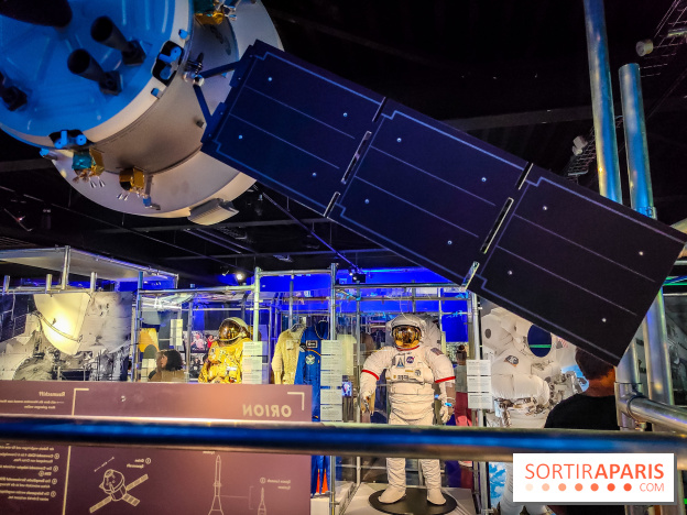Up to space : devenez un astronaute avec l'exposition du musée de l'Air et de l'Espace, nos photos