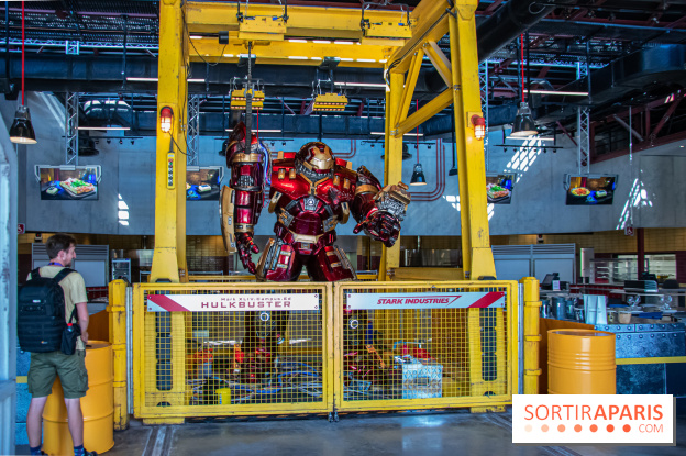 Avengers Campus : Stark Factory, nos photos du restaurant-atelier d'Iron Man à Disneyland Paris