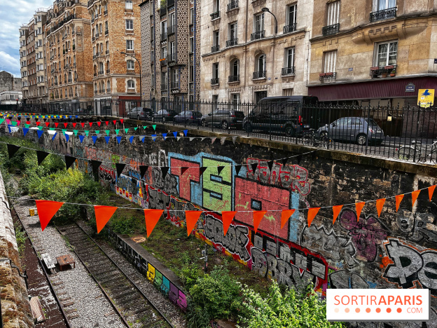 Balade sur la Petite Ceinture du 18e : le Hasard Ludique et la Recyclerie, les incontournables