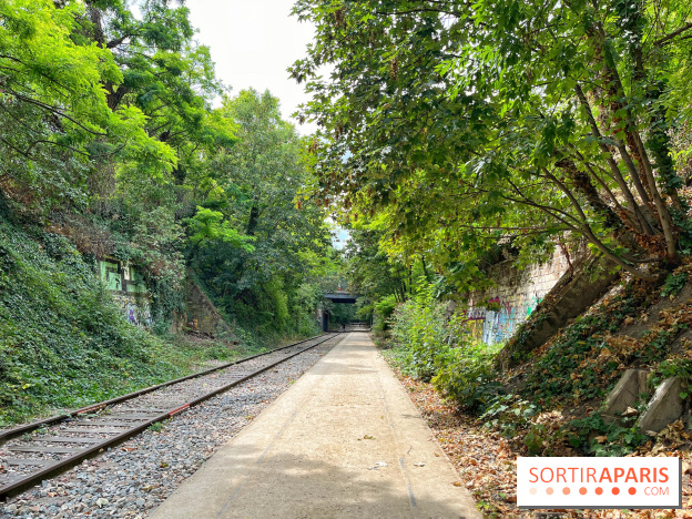 Balade sur la Petite Ceinture du 17e : la promenade Pereire