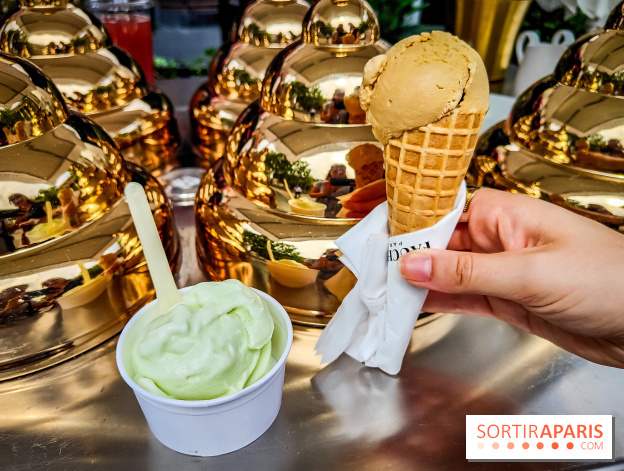 Fauchon La Plage : des glaces et des thés glacés à déguster sur un transat à la Madeleine