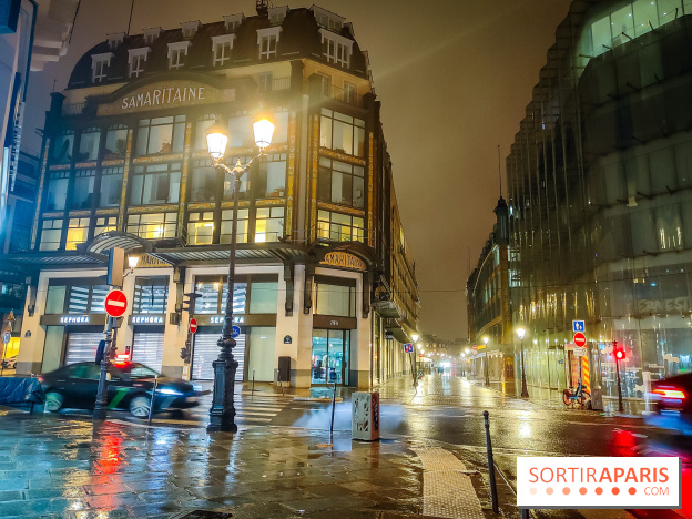 Visuels Paris - Samaritaine nuit