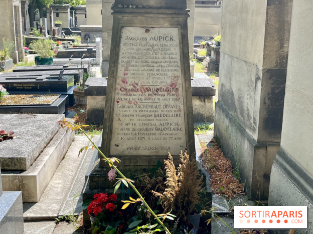 Tombe Baudelaire - Cimetière Montparnasse