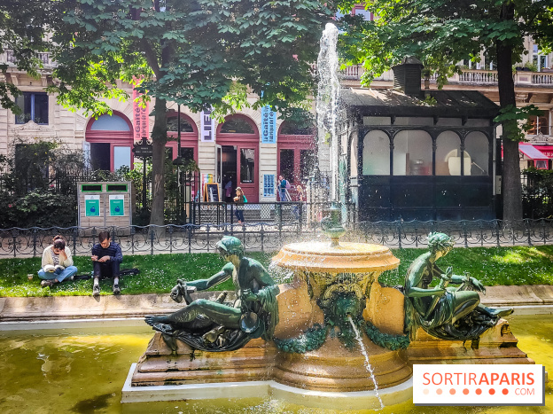 Visuels Paris - fontaine gaîté lyrique