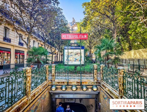 Visuels Paris - Métro Solférino