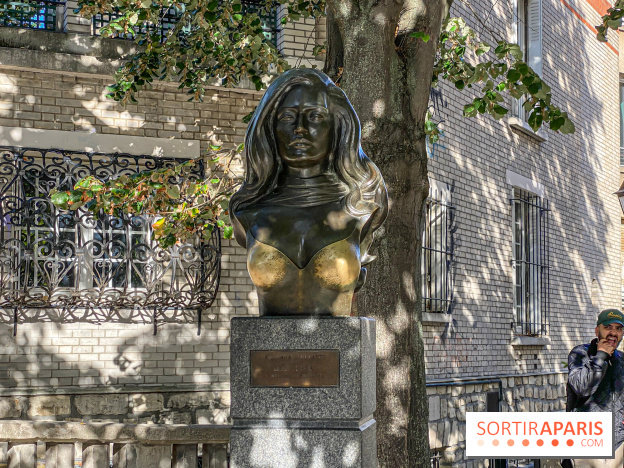 Visuels Paris Montmartre buste Dalida