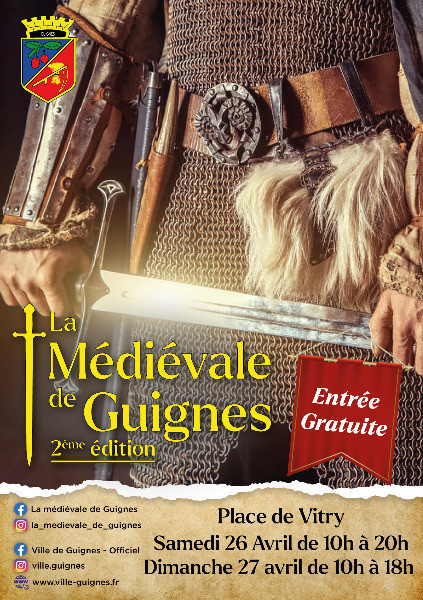 La Médiévale de Guignes 2025 : village médiéval et animations gratuites en avril