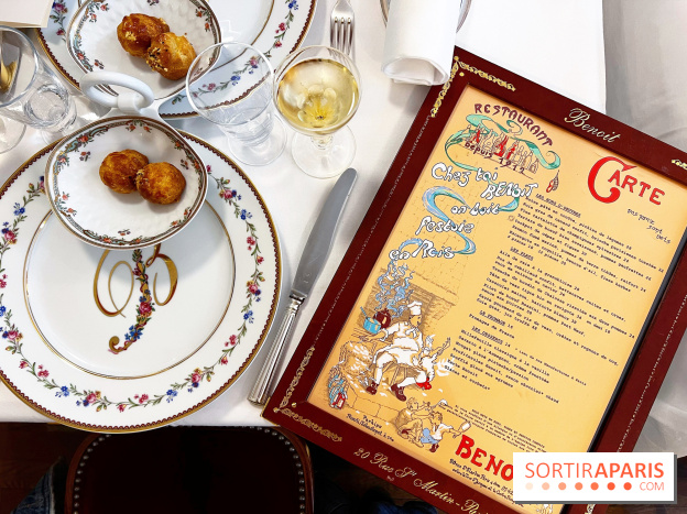 Restaurant Benoit Paris - Menu