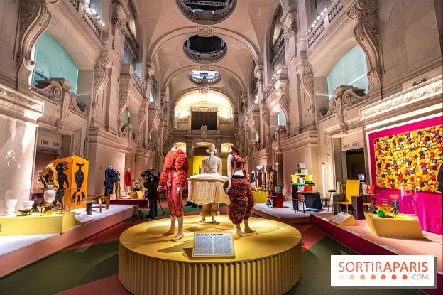 Exposition Années 80 au MAD - nef - jean paul Gaultier