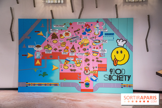 Food Society Paris, le Food court géant à Montparnasse dans le 14