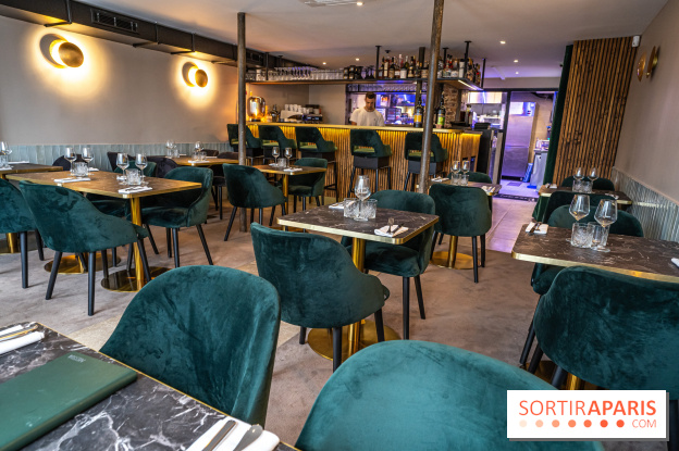 Nessia, le bistrot de chef - Paris 3e - salle - décoration