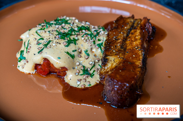 Nessia, le bistrot de chef - Paris 3e - poitrine de veau grillé
