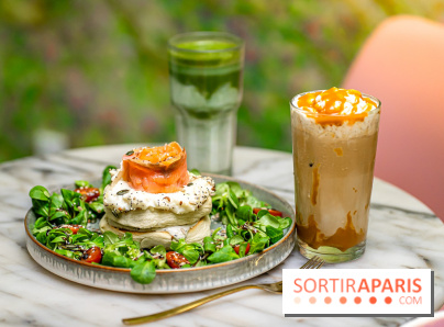 Hanami Tea Time, nos photos - fluffy pancake salé