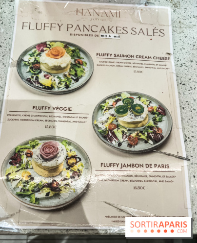 Hanami Tea Time, nos photos - carte - menu salé - fix