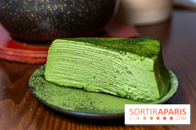 Matcha Ochaya , le café-restaurant de bubble tea de Paris - République - mille crêpes matcha