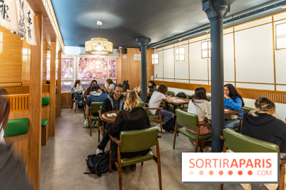 Matcha Ochaya , le café-restaurant de bubble tea de Paris - République - salle étage