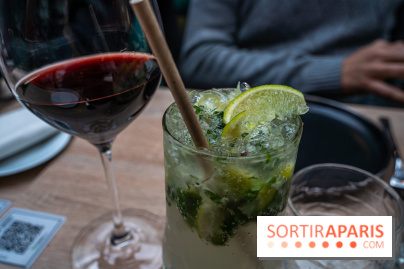 La Vela, le restaurant italien - méditerranéen de Boulogne - cocktail - vin - mojito