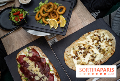 La Vela, le restaurant italien - méditerranéen de Boulogne - pinsa Romana - entrée