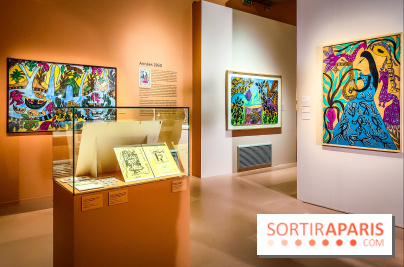 Baya, femmes en leur jardin, l'exposition poétique à l'Institut du monde arabe - nos photos