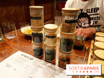 Atelier création de gin à la distillerie Baccae