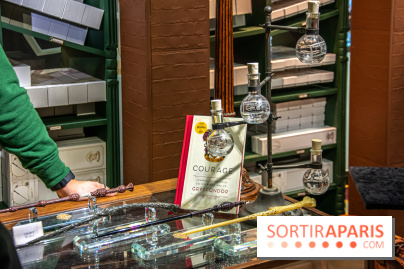 Harry Potter : nos photos du pop-up store Arribas, spécialisé dans le verre, sur les Champs-Elysées