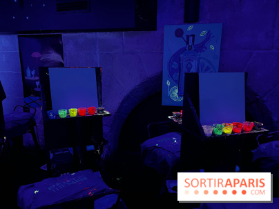 Paint in the Dark, un atelier peinture et cocktails dans le noir débarque à Paris