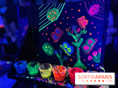 Paint in the Dark, un atelier peinture et cocktails dans le noir débarque à Paris