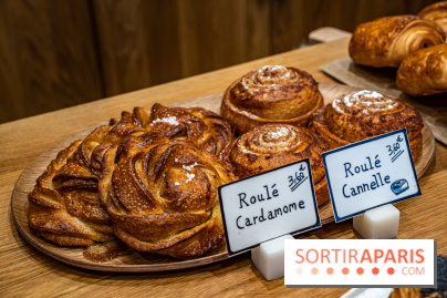 Boulangerie artisanale MieMie, levain et farines anciennes Paris 11e - Roulé cardamome -roulé cannelle