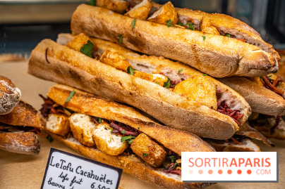 Boulangerie artisanale MieMie, levain et farines anciennes Paris 11e - sandwich végétarien
