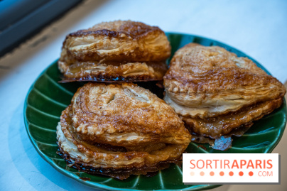 Boulangerie artisanale MieMie, levain et farines anciennes Paris 11e - chausson aux pommes